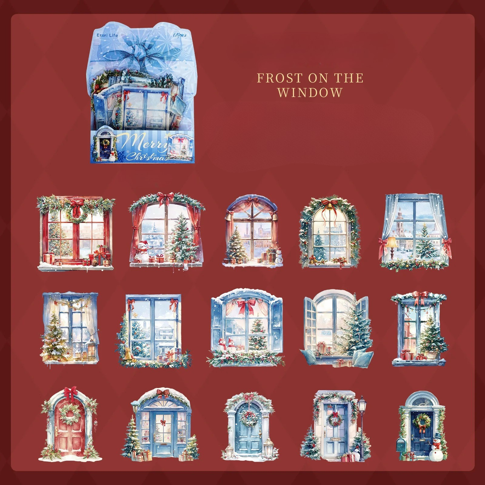 Holiday PET Sticker Pack