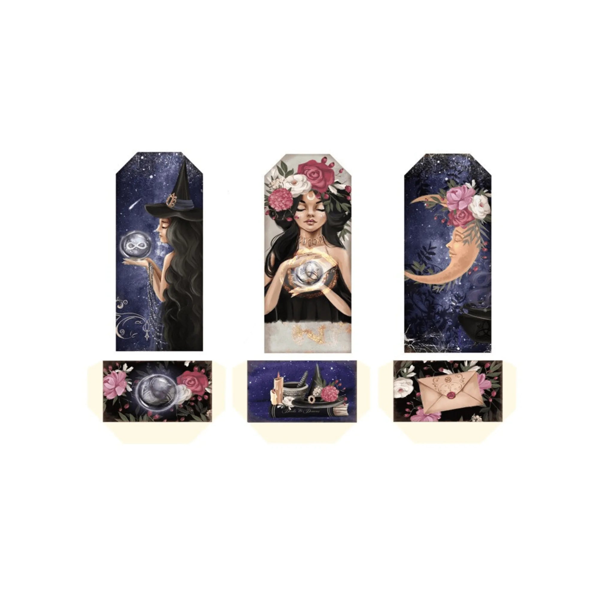 Paper Witch Stickers for Journaling & Scrapbooking - PaperWrld