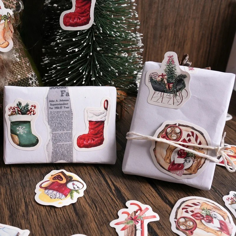 Merry Christmas Mini Sticker Box