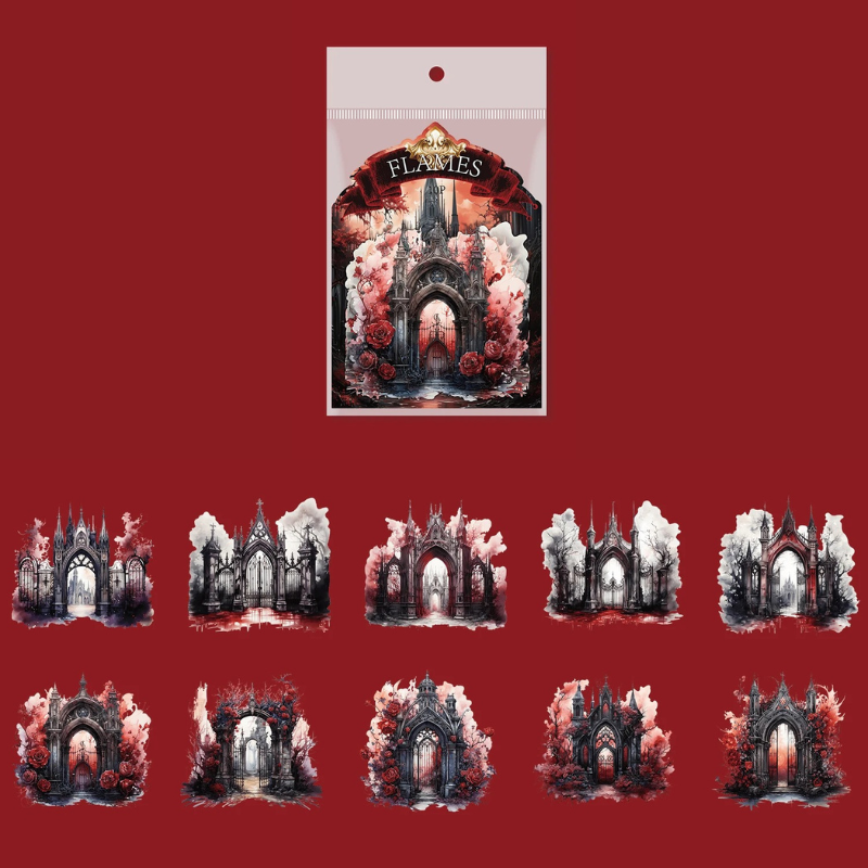 Dark Gate – Gothic Castle PET Sticker Set