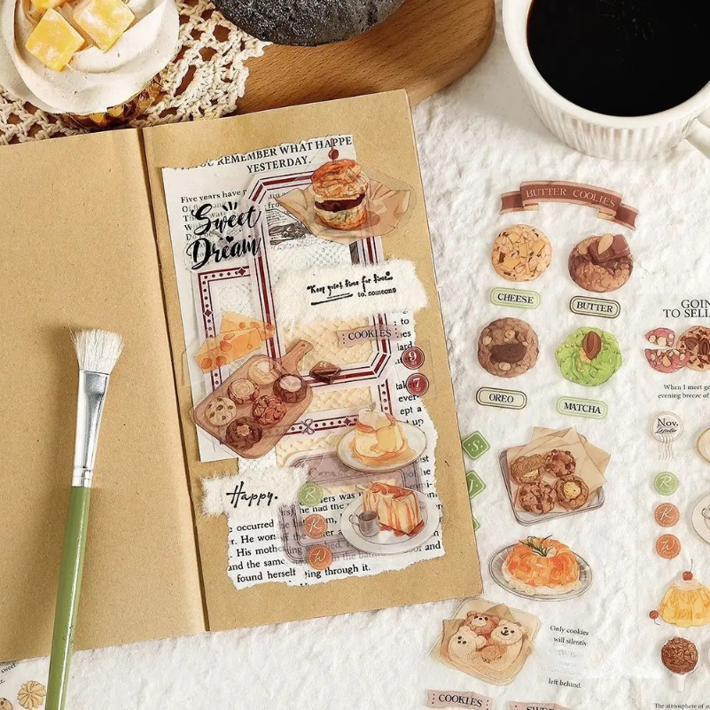 Sweet Delights – PET Sticker Sheets