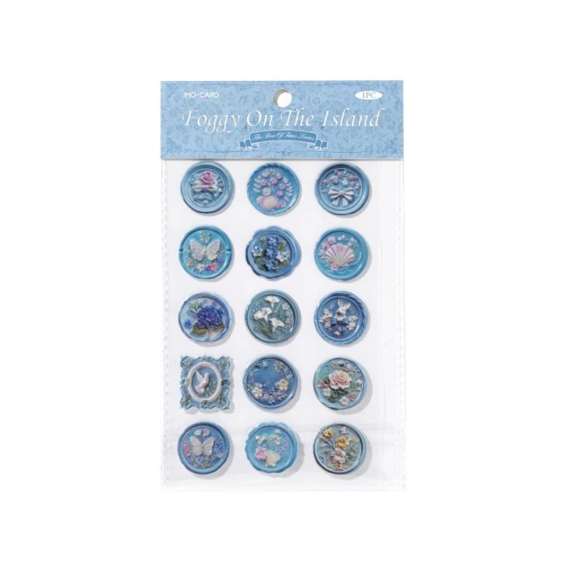 Whisper of Time Vintage Wax Seal Sticker Pack