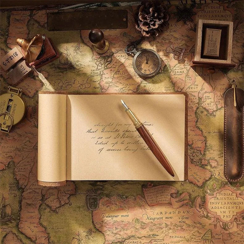 Vintage Leather Handmade Journal for Journaling & Scrapbooking - PaperWrld