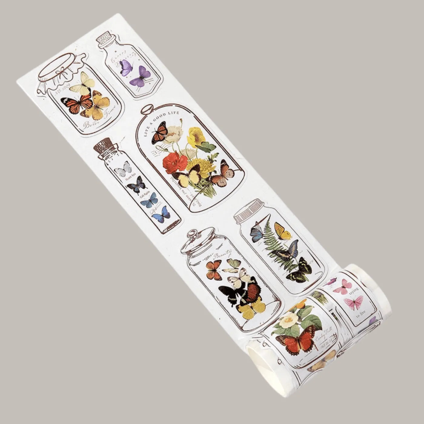 Adhesive Paper Sticker Labels Roll for Journaling & Scrapbooking - PaperWrld