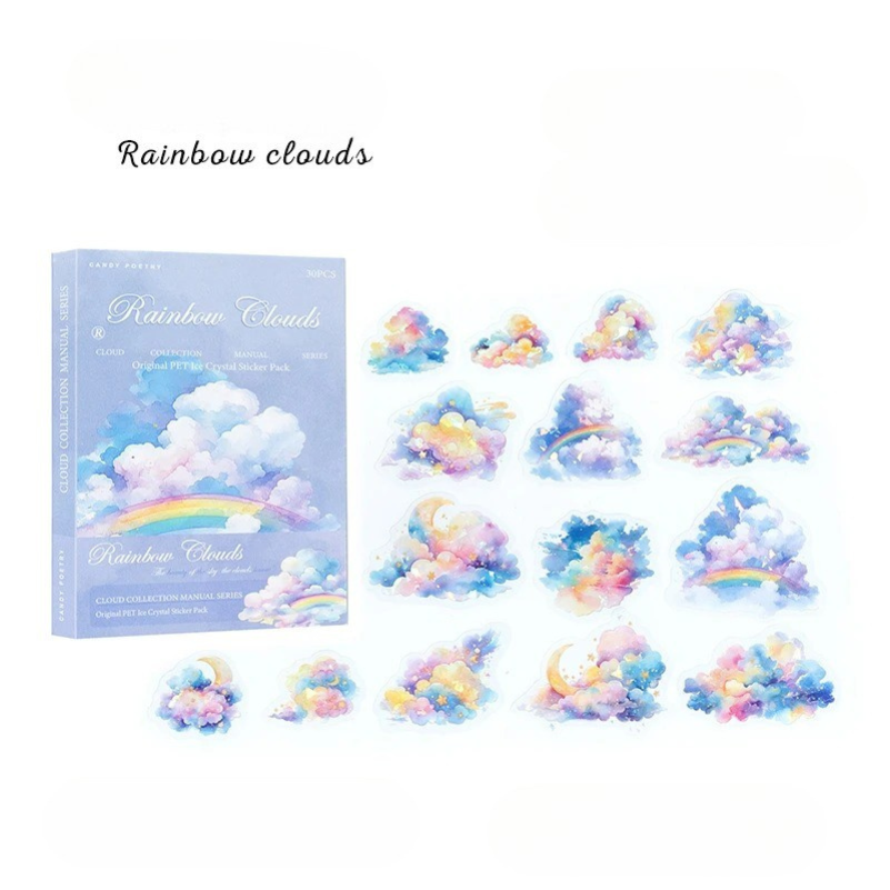 Cloud Fantasy PET Sticker Pack
