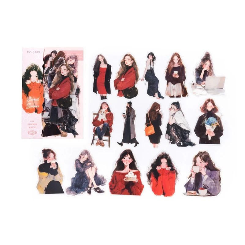 Moments in Bloom – PET Sticker Pack