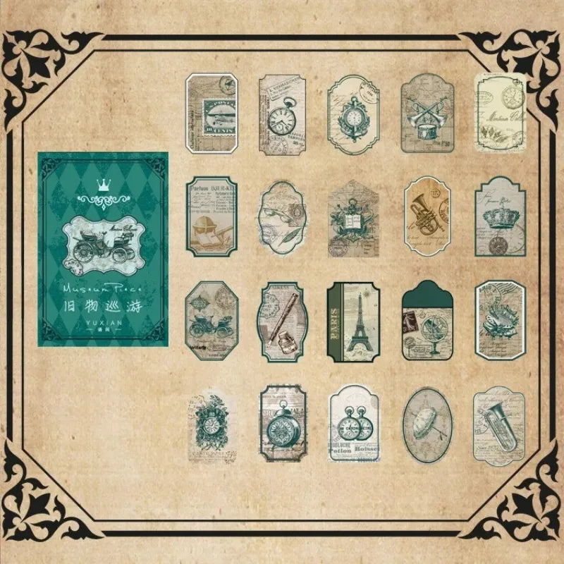 Vintage Muse Sticker Box