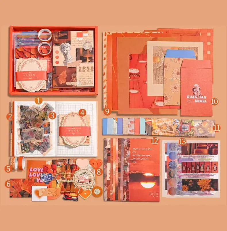 Papewrld Vintage & Retro Scrapbooking Box