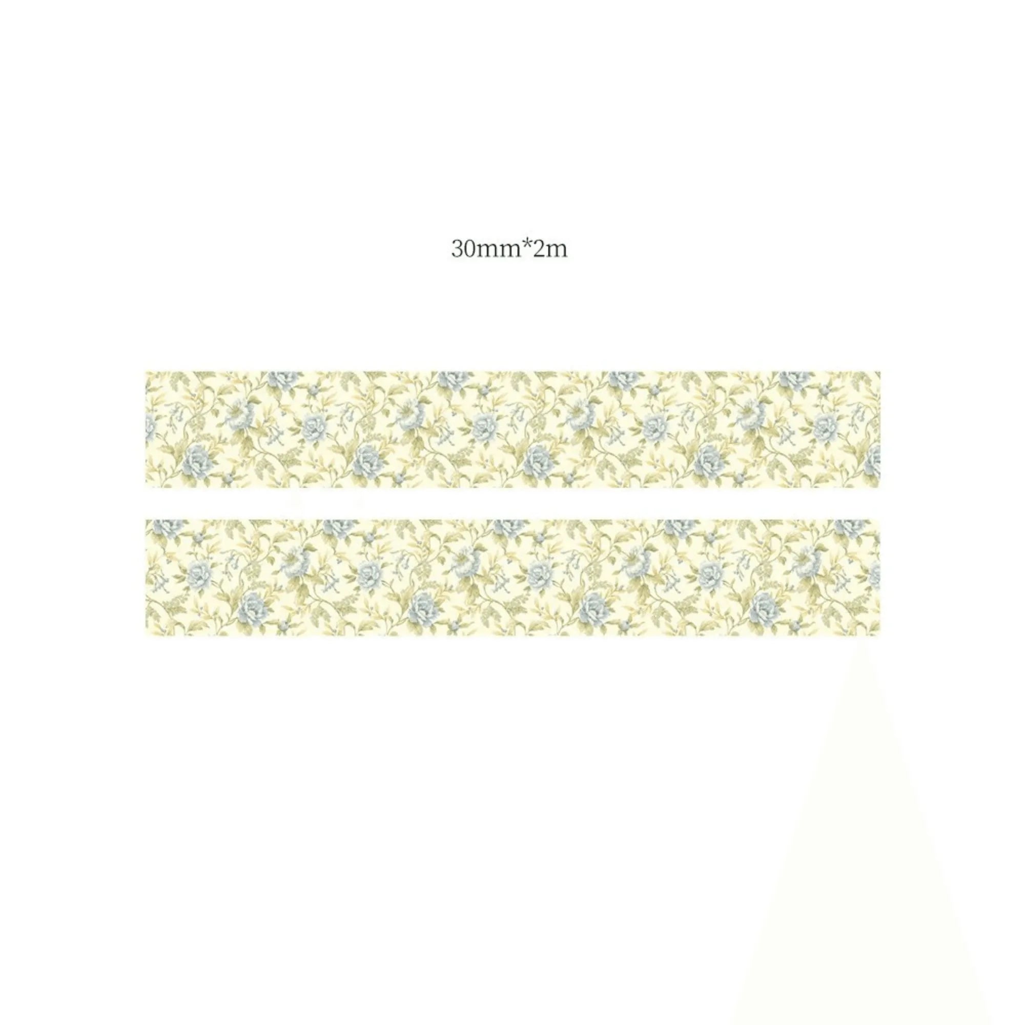 Handwritten Letter and Flower Adhesive Washi Tape for Journaling & Scrapbooking - PaperWrld