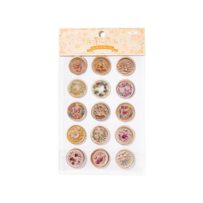 Whisper of Time Vintage Wax Seal Sticker Pack