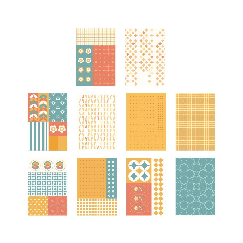 Sweetness Pattern Scrapbooking Paper Pack