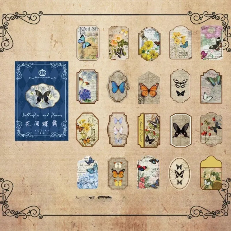 Vintage Muse Sticker Box