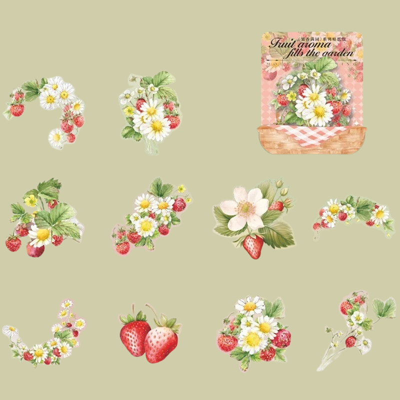 Fruit Aroma Fills the Garden – PET Sticker