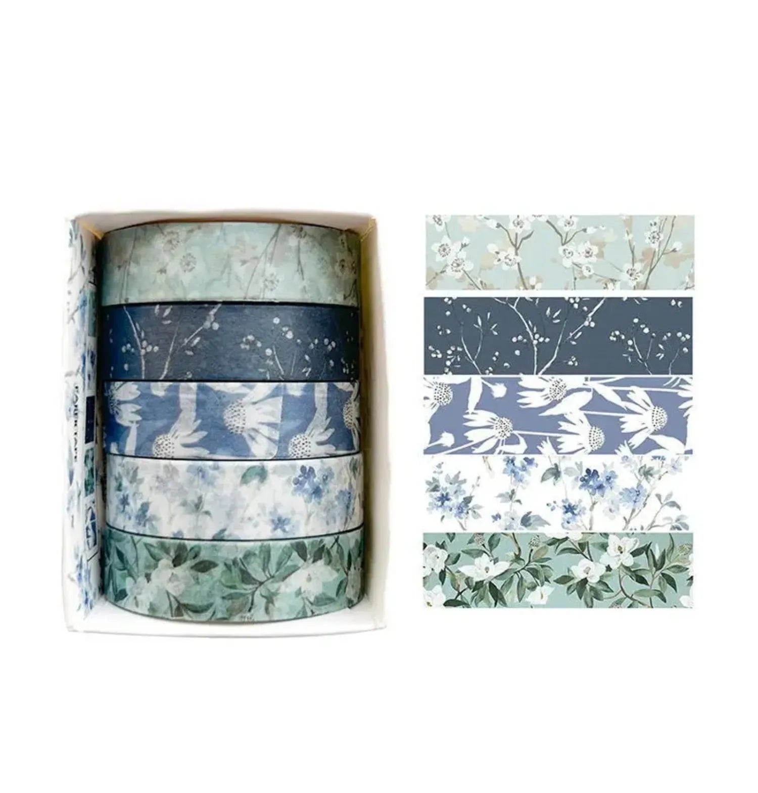 Ensemble de rubans Washi Floral Delight