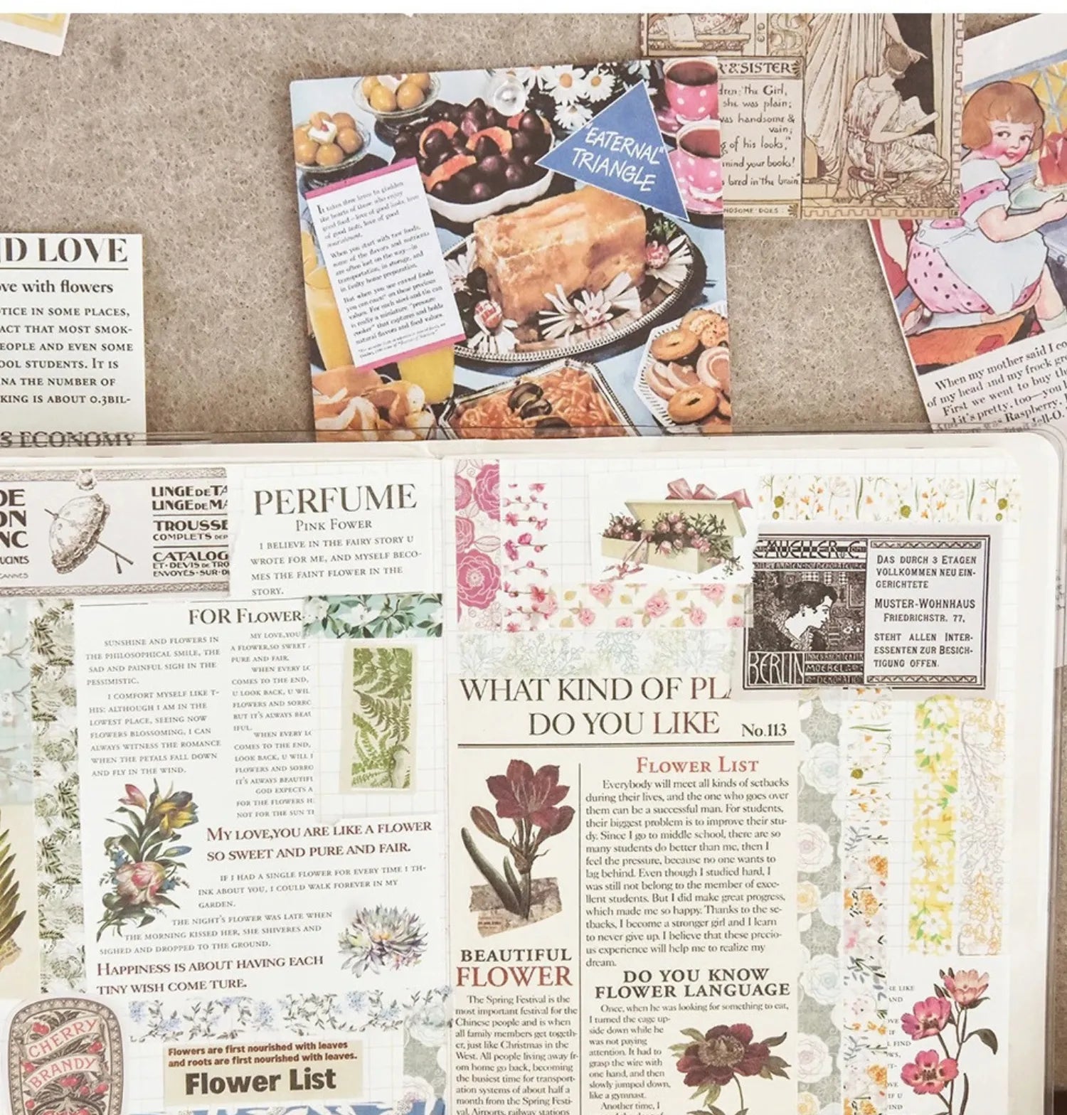 Ensemble de rubans Washi Floral Delight