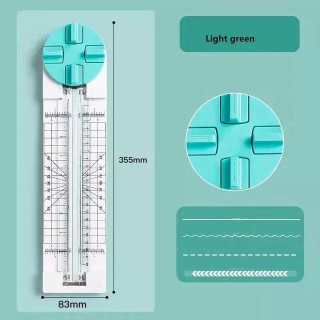 4-in-1 Multifunctional Paper Cutter for Journaling & Scrapbooking - PaperWrld