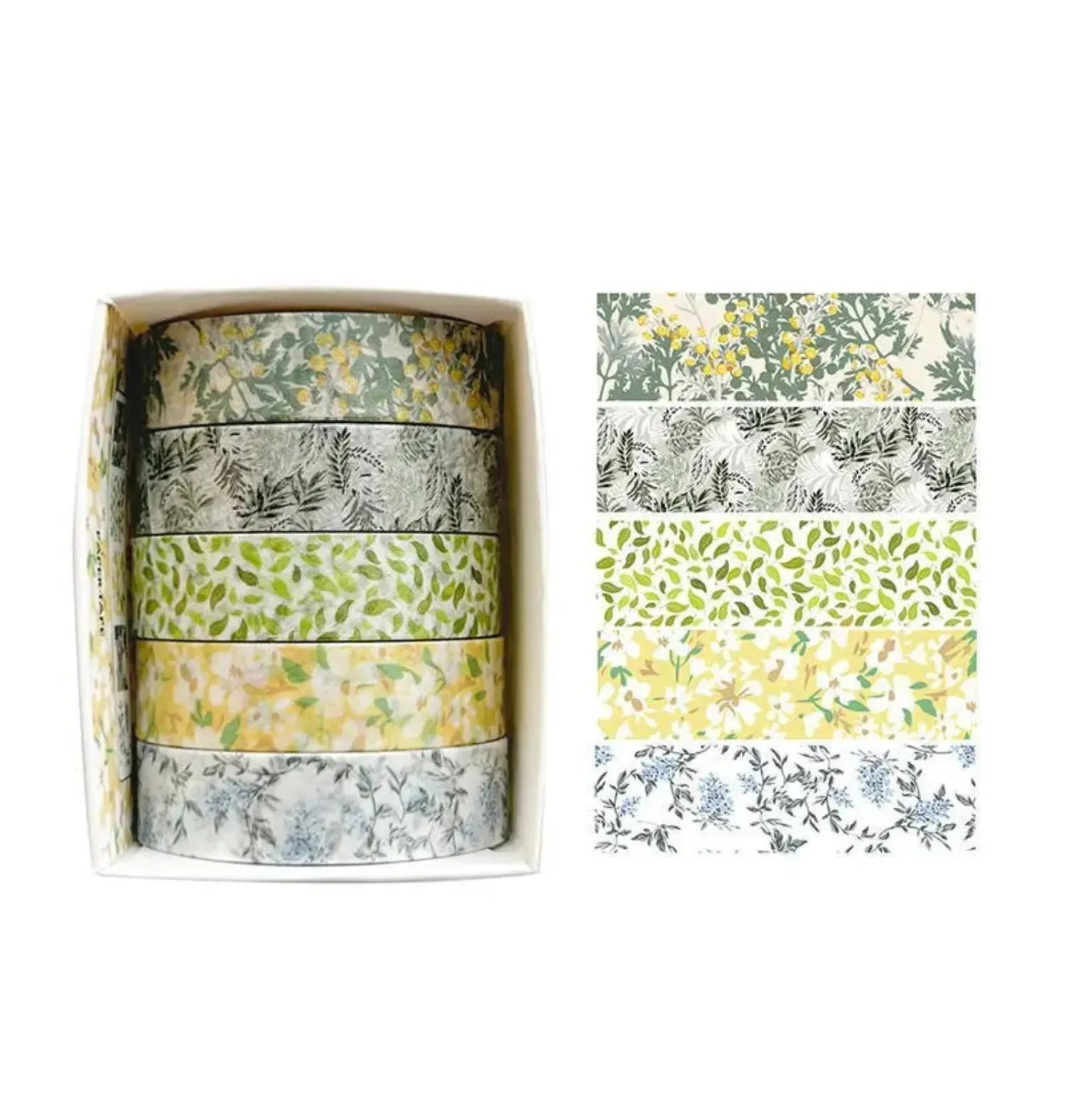 Ensemble de rubans Washi Floral Delight