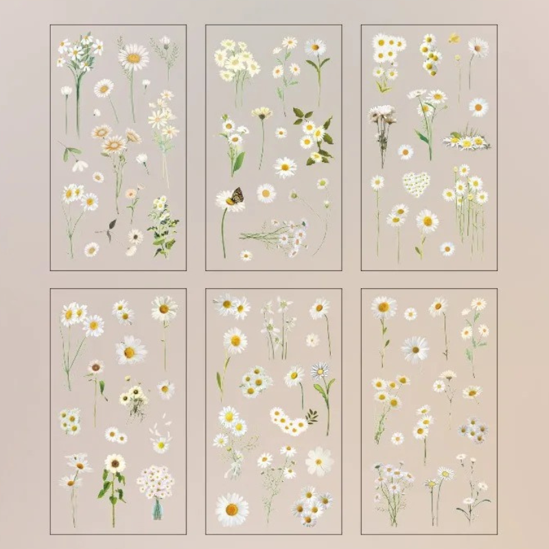 Natural Series Botanical PET Sticker Pack