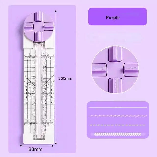4-in-1 Multifunctional Paper Cutter for Journaling & Scrapbooking - PaperWrld