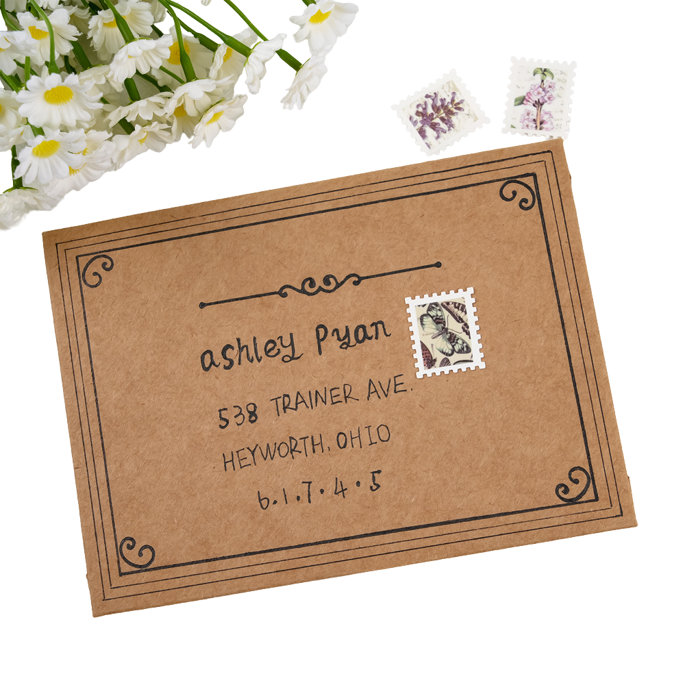 Stamp-Edge Paper Punch – Mini Postage Shape Cutter