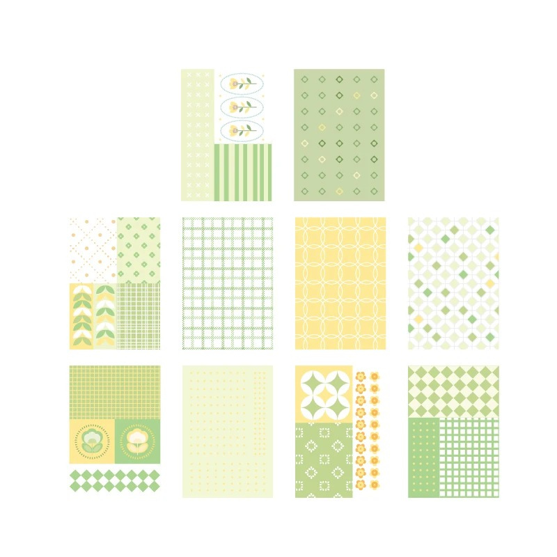Sweetness Pattern Scrapbooking Paper Pack