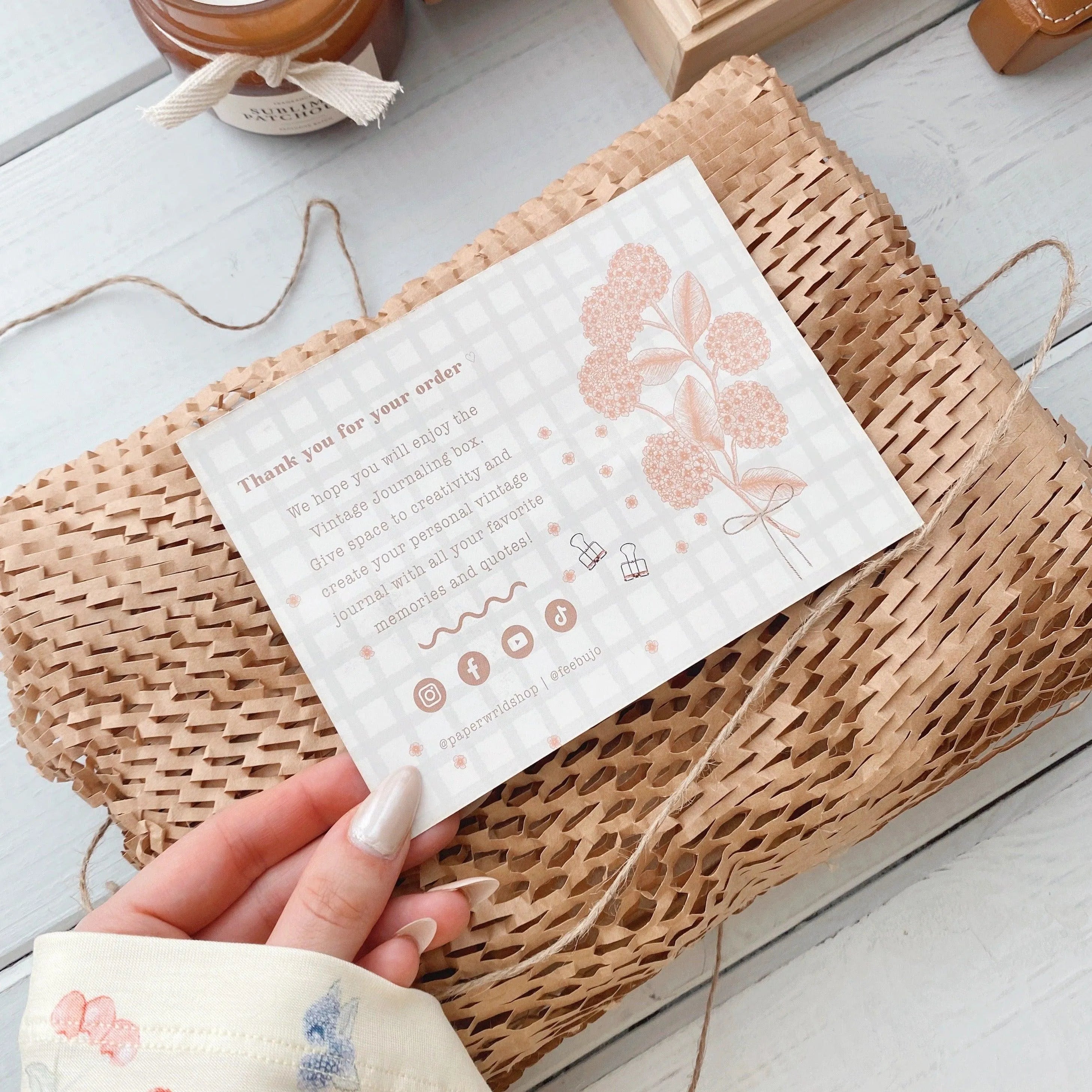 Vintage Journaling Box for Journaling & Scrapbooking - PaperWrld