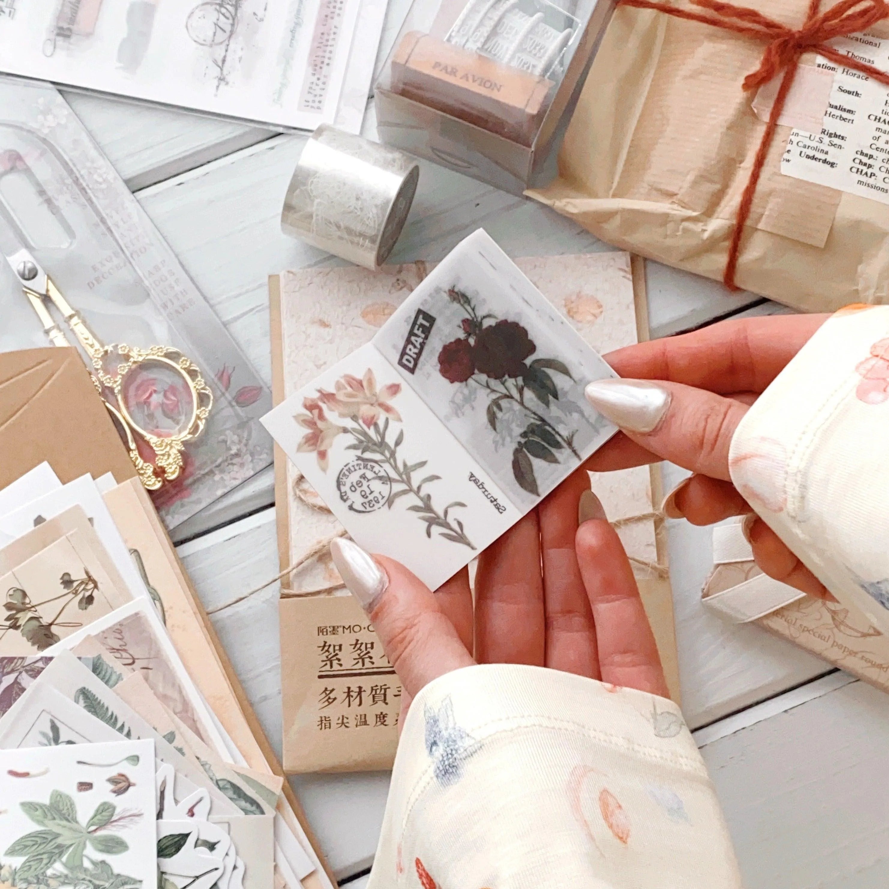 Vintage Journaling Box for Journaling & Scrapbooking - PaperWrld