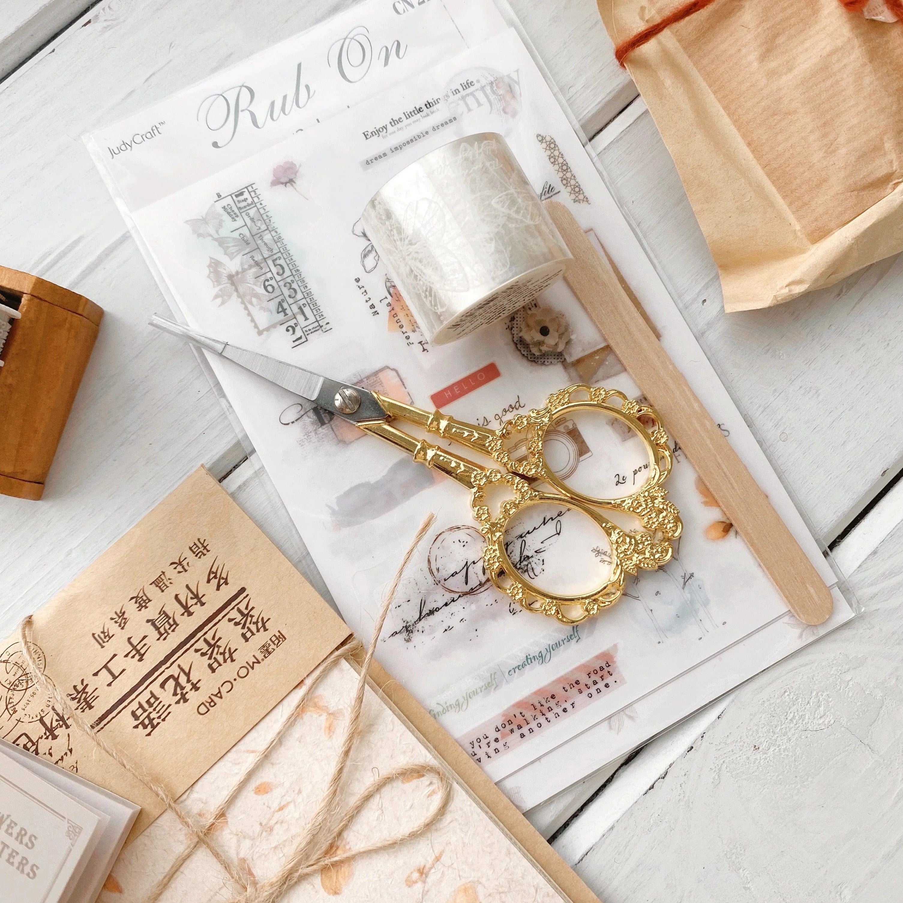 Vintage Journaling Box for Journaling & Scrapbooking - PaperWrld