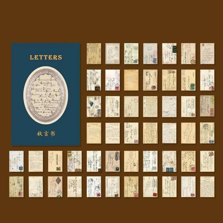 Mini Book Paper 50Pcs Detachable Sheets for Journaling & Scrapbooking - PaperWrld