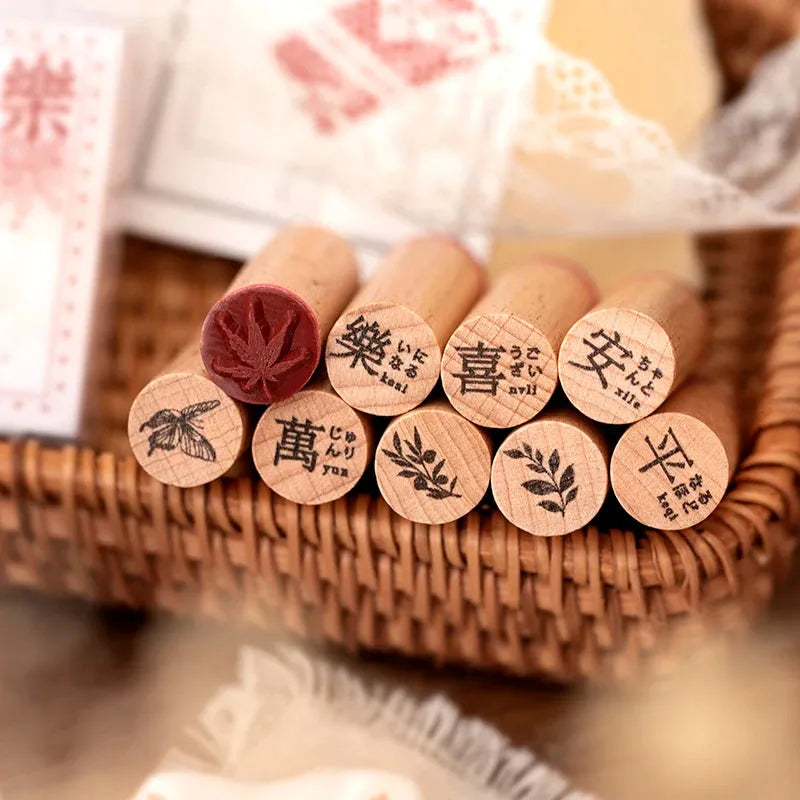 Dream of My Own Wooden Rubber Stamp Set