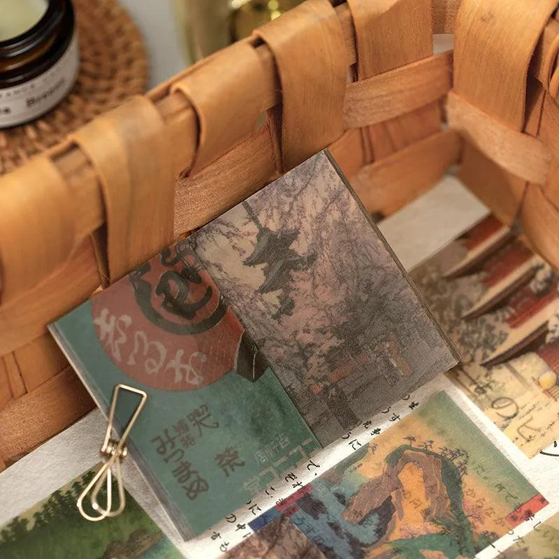 Mini Book Paper 50Pcs Detachable Sheets for Journaling & Scrapbooking - PaperWrld