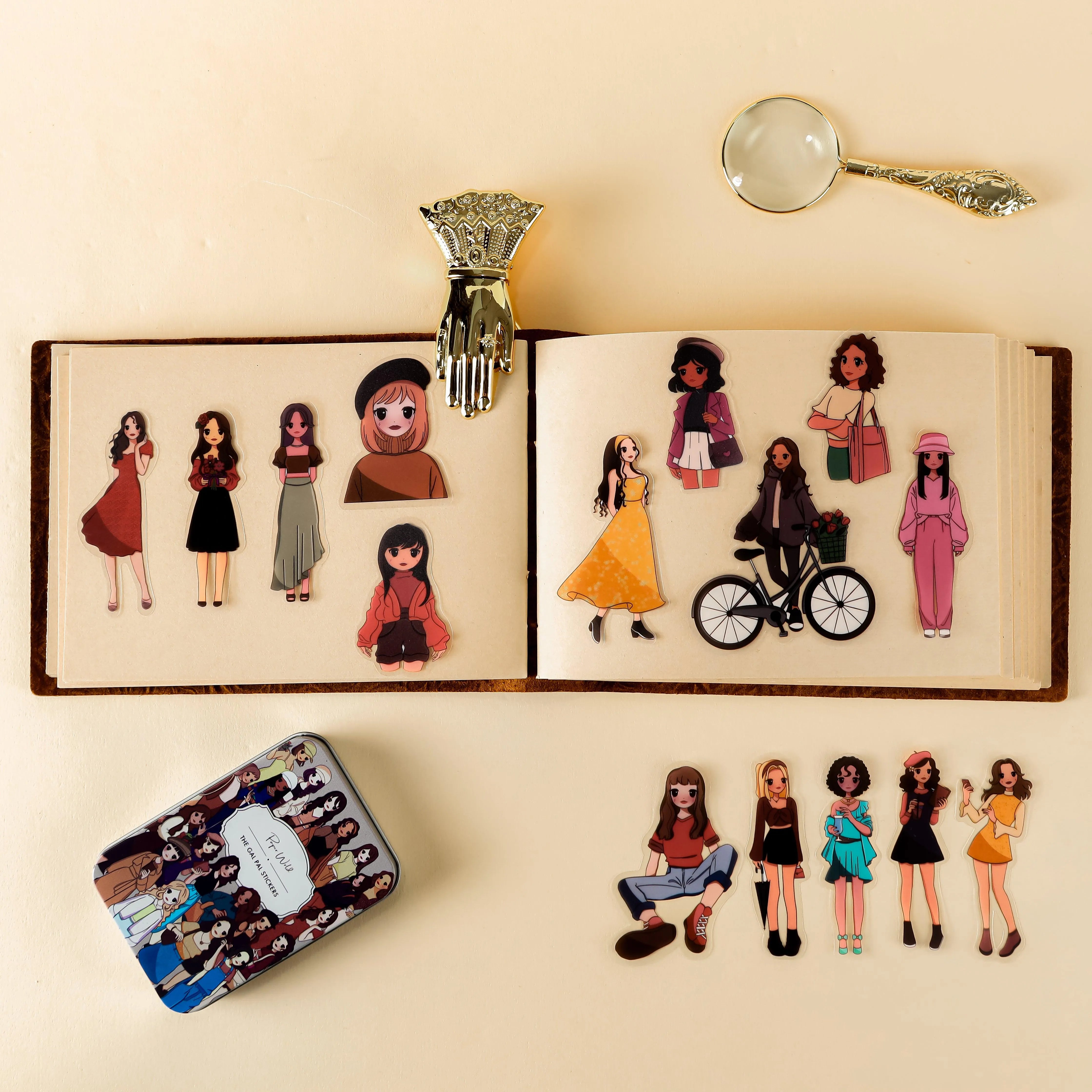 The Gal Pal Stickers for Journaling & Scrapbooking - PaperWrld