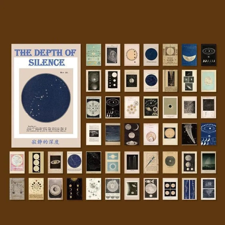 Mini Book Paper 50Pcs Detachable Sheets for Journaling & Scrapbooking - PaperWrld