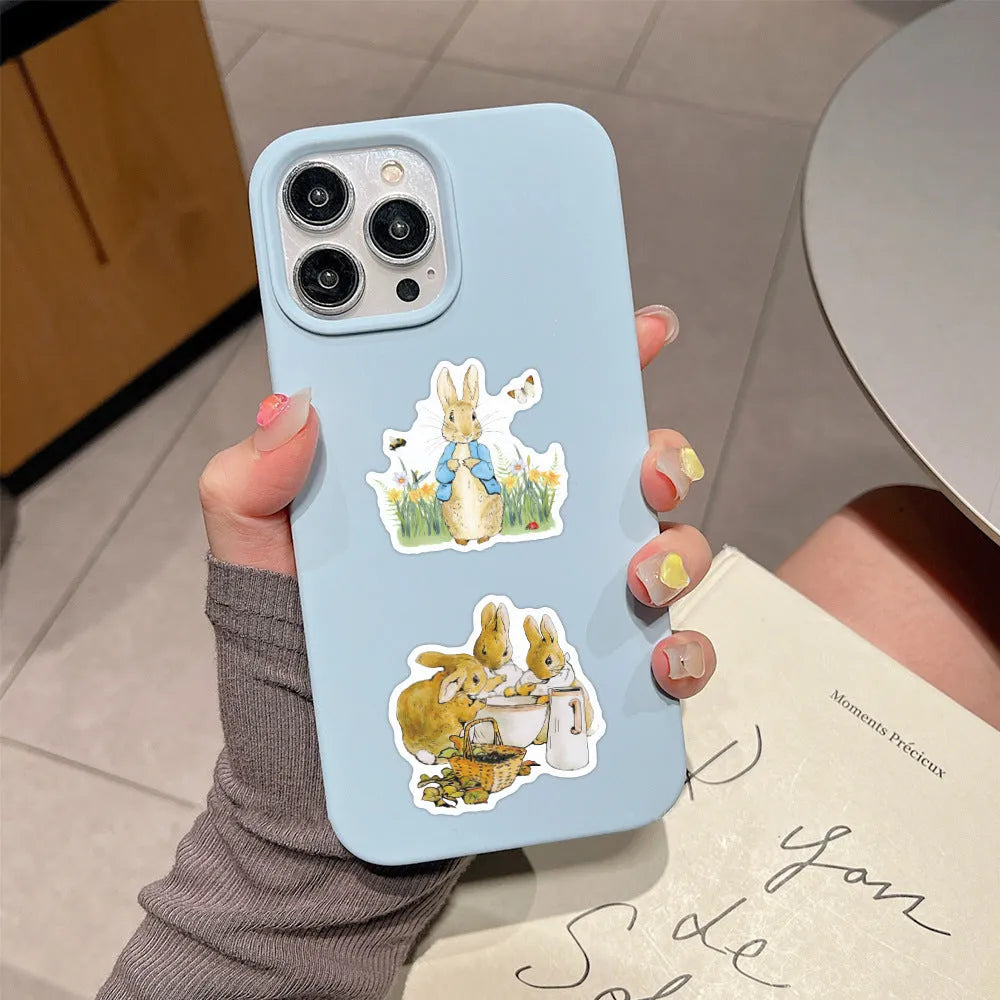 Whimsical Bunny Tale Stickers