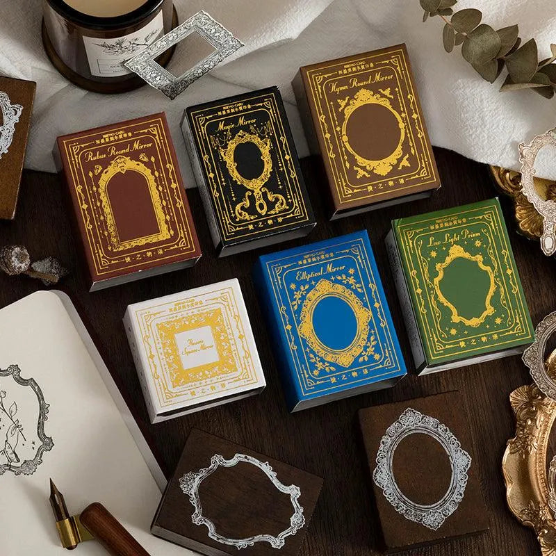 Exquisite Antique Frame Wood Stamps for Journaling & Scrapbooking - PaperWrld