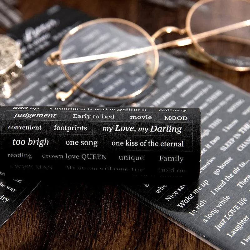 3 Sheet Pack of Adhesive Quotes for Journaling & Scrapbooking - PaperWrld