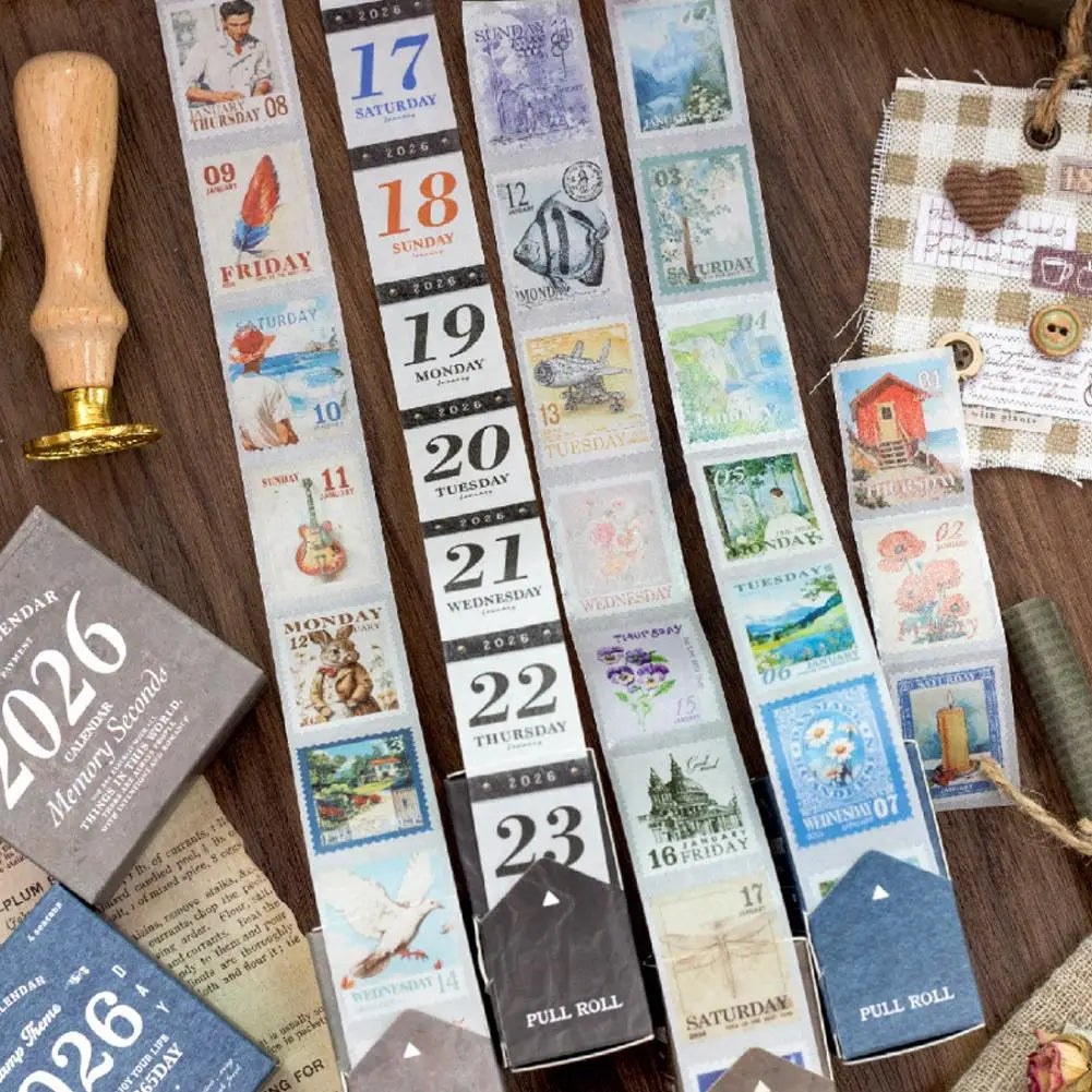 365 Days of Life Washi Tape Calendar Stickers