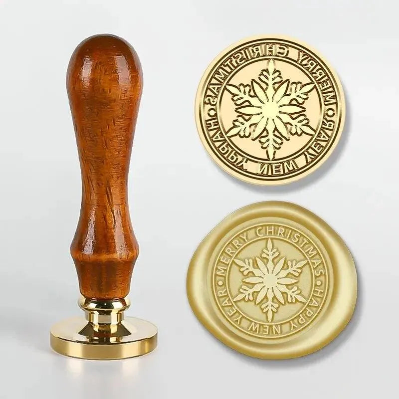 Christmas Wax Seal Stamps for Journaling & Scrapbooking - PaperWrld