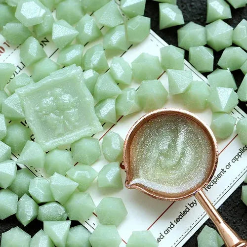 Diamond-Shaped Wax Seal Beads