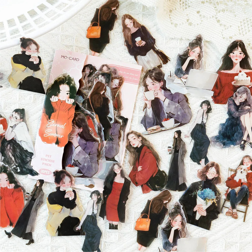 Moments in Bloom – PET Sticker Pack