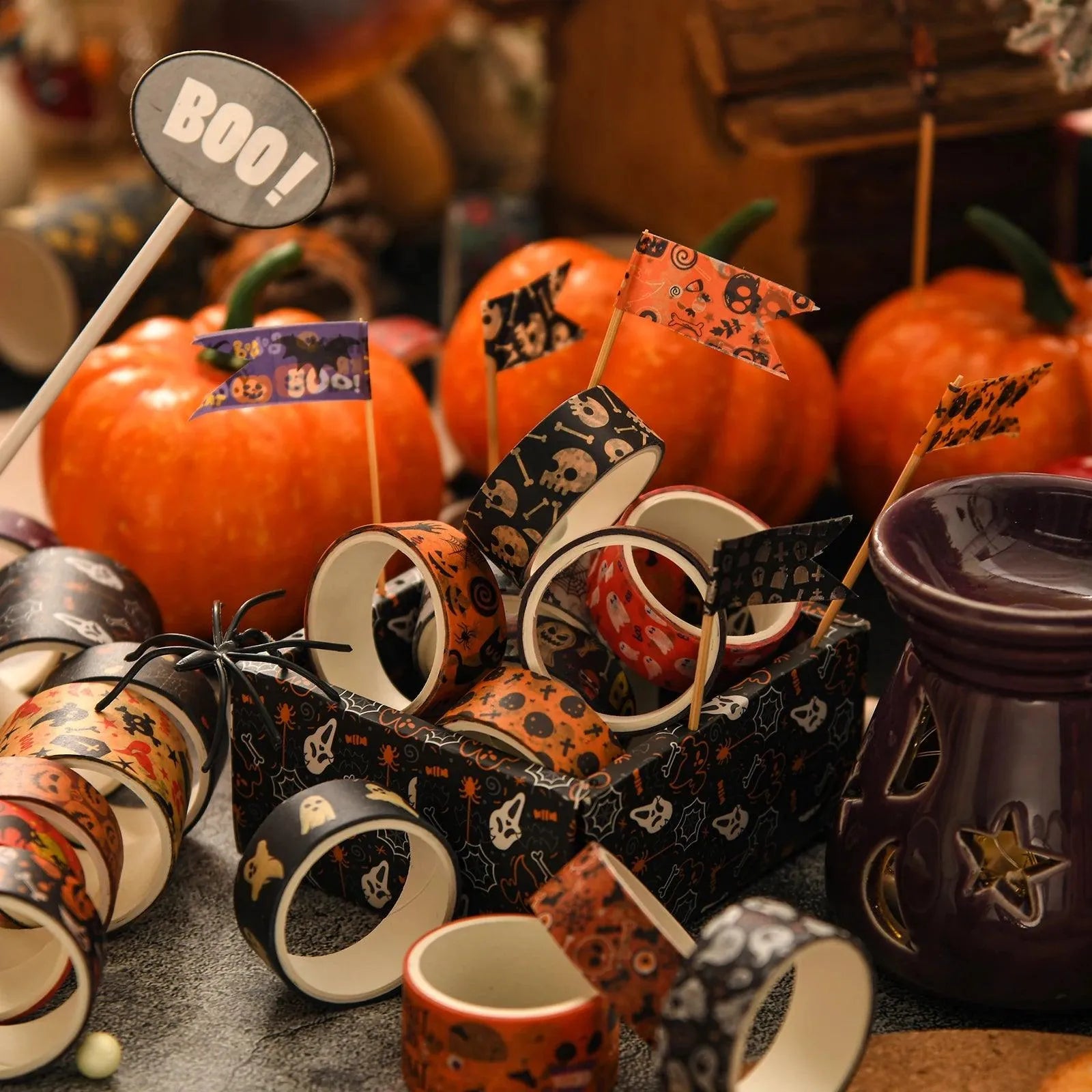 Halloween Spooky Washi Tape Set