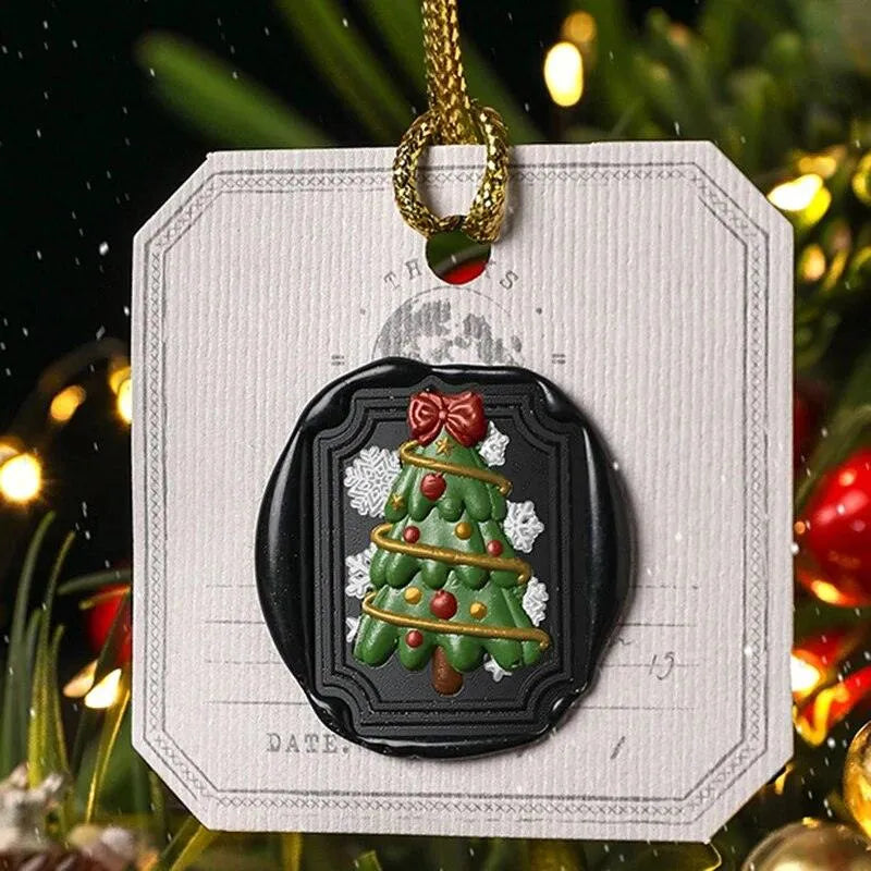 Merry Christmas Wax Seal Heads for Journaling & Scrapbooking - PaperWrld