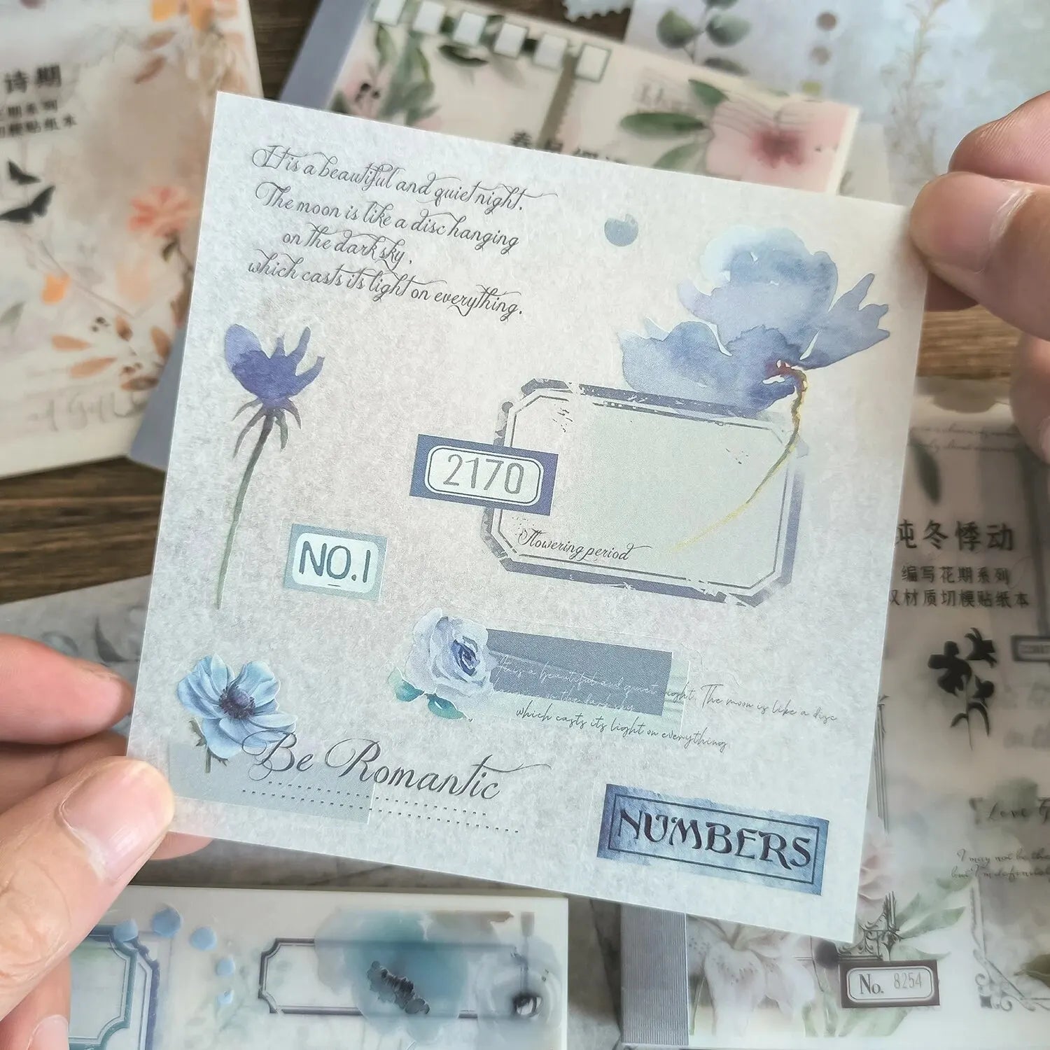 Seasonal Floral Sticker Book