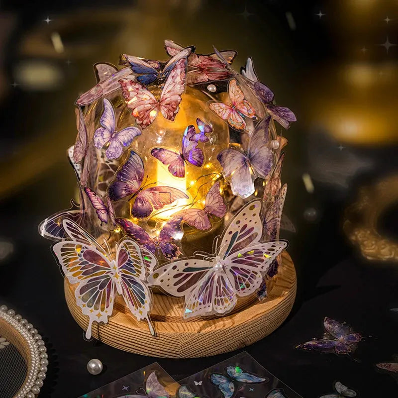 Holographic Fantasy Die-Cut Sticker Set