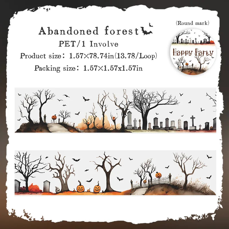 Happy Party – Haunted Halloween PET Tape Series