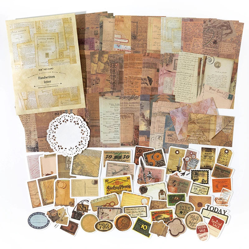Vintage Collage Scrapbooking Kit