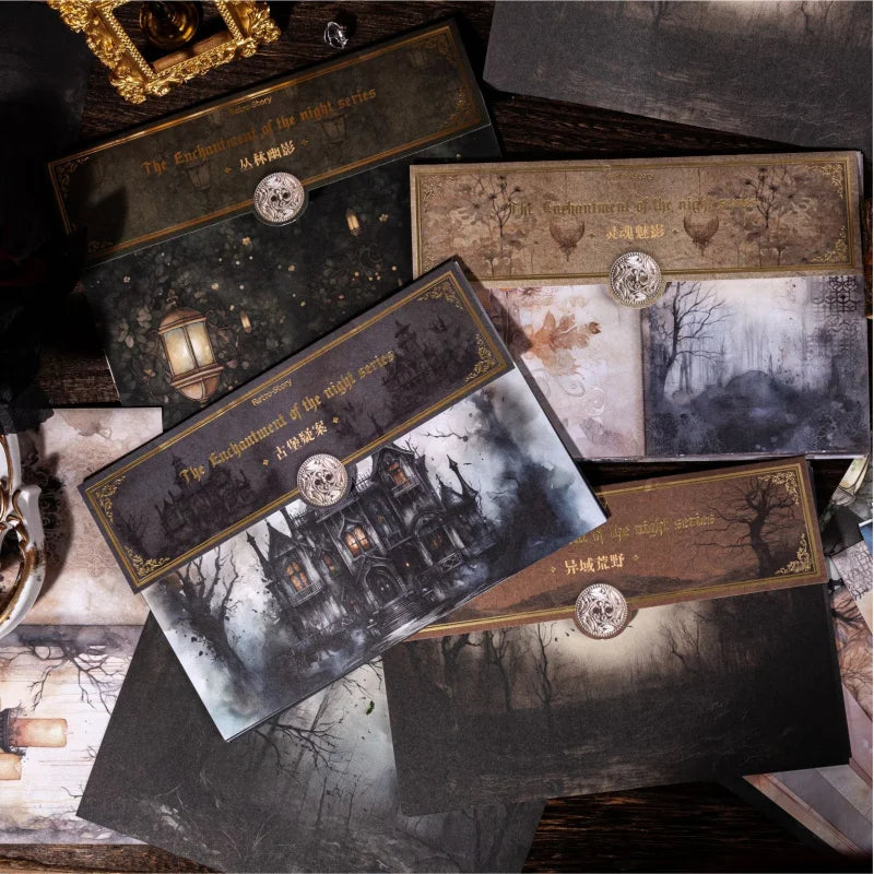 Retro Dark Magic Paper