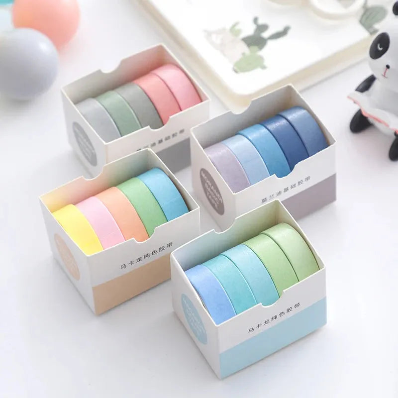 Pastel & Minimalist Washi Tape Set