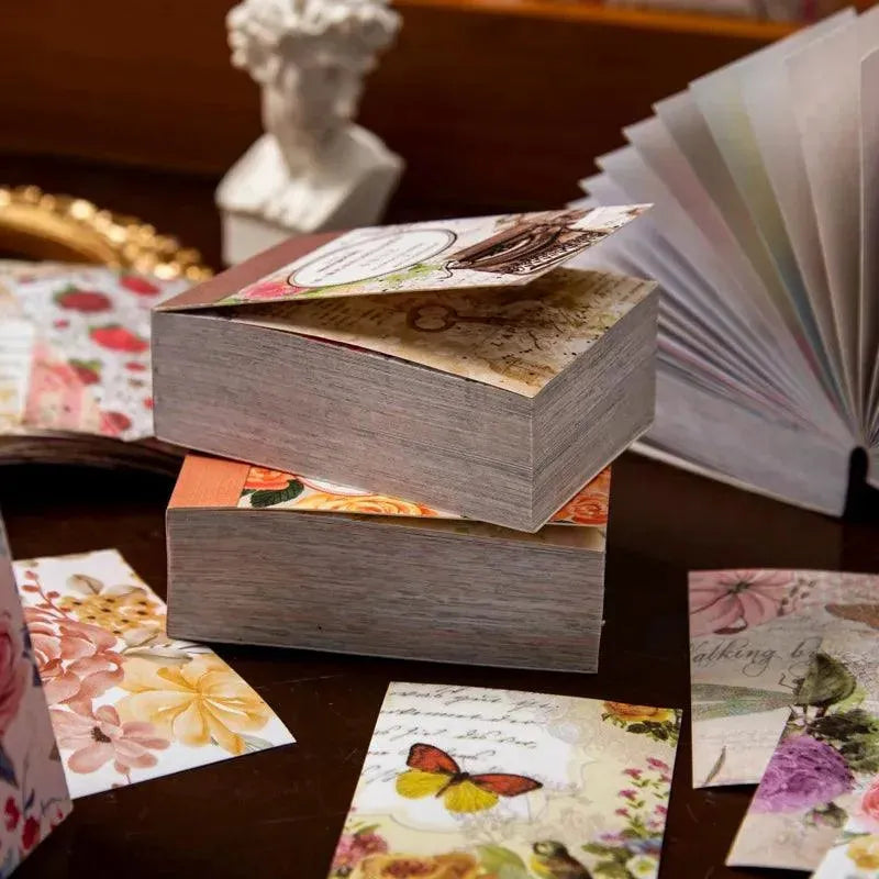 Mini Sticker Book – 100 Decorative Japanese Paper Stickers