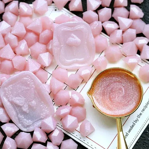 Diamond-Shaped Wax Seal Beads